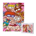 thumbnail image 1 of Rompecabezas de 300, 500 y 1000 piezas de Rugrats, divertido juego familiar, juguetes educativos de madera para niños y niñas, regalo para niños adultos, 1 of 8