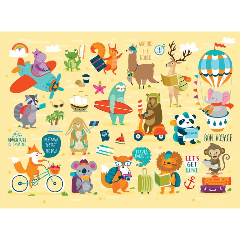 Chuckle & Roar Adventure Awaits 100-Piece Soft-Touch Puzzle photo 3
