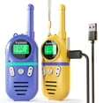 thumbnail image 1 of Walkie Talkies Inspireyes, recargables, alcance de 3 millas, paquete de 2, 1 of 7
