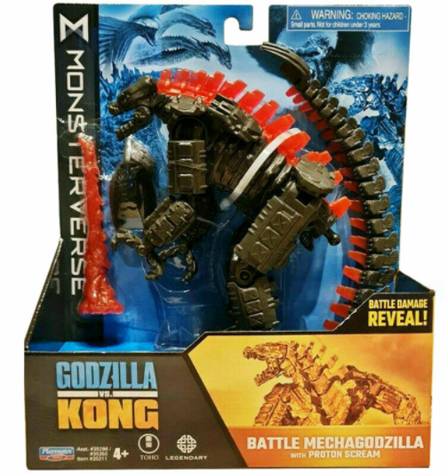 Godzilla vs Kong Battle Mechagodzilla with Proton Scream 