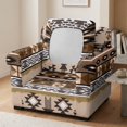thumbnail image 3 of Psesaysky Geometric Tribal Pattern 2 Piece Couch Cover for Living Room Home Soft Washable Sofa Cover Spandex Chair Slipcovers, 3 of 8