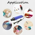 thumbnail image 5 of CNKOO 300W Portable Handheld Heat Gun for Crafts  Mini Heat Gun for Epoxy Resin  Embossing  Shrink Wrapping  Drying Paint  Clay  Rubber Stamp Heat Tools  Dryer Craft Heat Tool for Cup Tur, 5 of 5