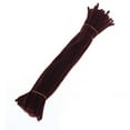 thumbnail image 5 of 100 Pieces Pipe Cleaners Craft Flexible Chenille Stems for Art Craft Projects and Decoration,Fiber Metal Craft Sticks, Cuttable Shape-Retaining Floss,Art DIY for Valentine Decoration Projects,Black, 5 of 8