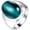 Silver Dark Green, variant on Men's Women's Stainless Steel Oval Multicolor Gemstone Ring Classical Simple Plain Wedding Engagement Jewelry Silver Dark Green Size 7