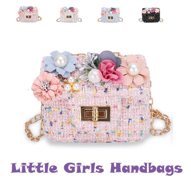Dicasser Little Girls Shoulder Bag Cute Handbag Princess Mini Shoulder