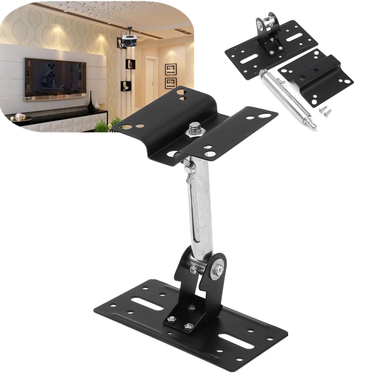 Adjustable Heavy Duty Steel Metal Speaker Ceiling Wall Mount