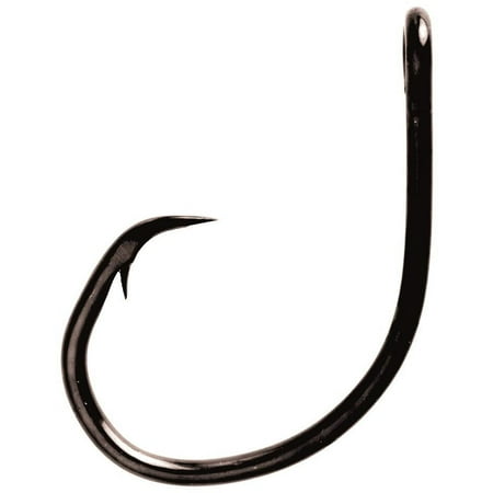 UPC: 0047708600224 | Eagle Claw Circle Hook Black Nickle 50ct Size 9/0
