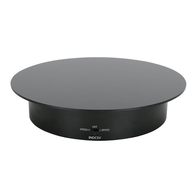 Photography Turntable, Multipurpose Turntable Stand, Electric For Displaying Jewelry Watches