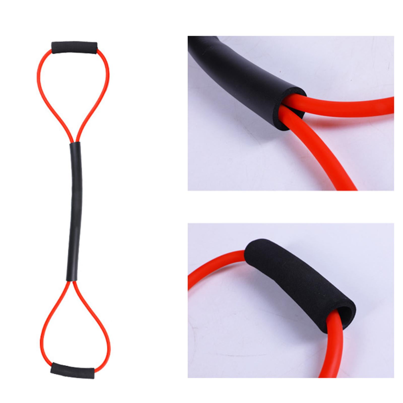 2 Piece Resistance Band Shadow Boxing Gym Pull Rope Indoor Home , StyleE, Multiple sizes