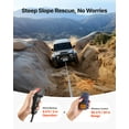 thumbnail image 5 of VEVOR Electric Winch, 12000 lbs Load Capacity, 12V DC Truck Winch with Φ0.36 in x 80 ft Steel Rope, Wireless & Wired Remote Control, IP55 Waterproof for Towing SUV Jeep Trailer Boat Off-Road Vehicle, 5 of 9