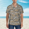 thumbnail image 4 of Daiia Zebra Hawaiian Shirt for Men Gentle Cotton Regular Short Sleeve Casual-XX-Large, 4 of 9