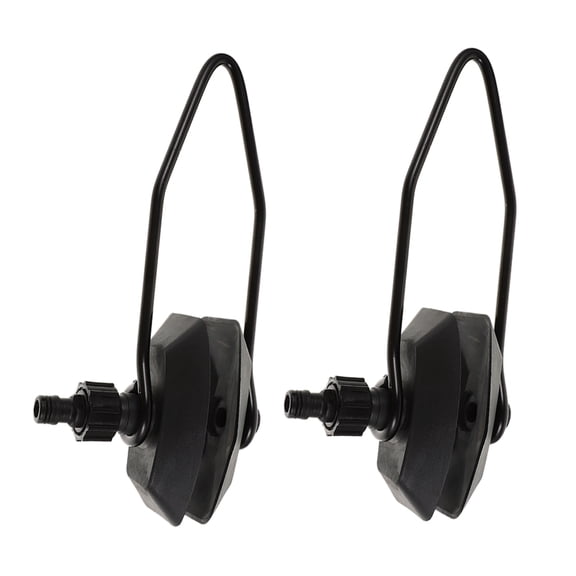 PBPBOX Boat Motor Water Flusher Black Spring Steel for Efficient Engine Cleaning 2Pcs