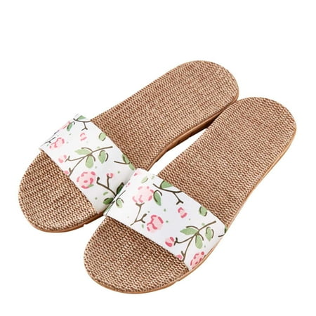 

Christmas Slippers For Fashion Ladies Women Breathable Bohemia Beach Slip On Shoes Flats Casual Sandals