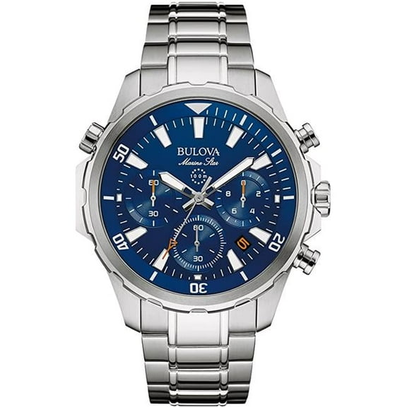Marine Star Chronograph Men Bracelet Watch, Stainless Steel