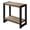 Natural, variant on Accent Table Side End Narrow Small 2 Tier Bedroom Metal Black