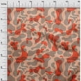 thumbnail image 3 of oneOone Georgette Viscose Orange Fabric Abstract Fabric For Sewing Printed Craft Fabric By The Yard 42 Inch Wide, 3 of 5