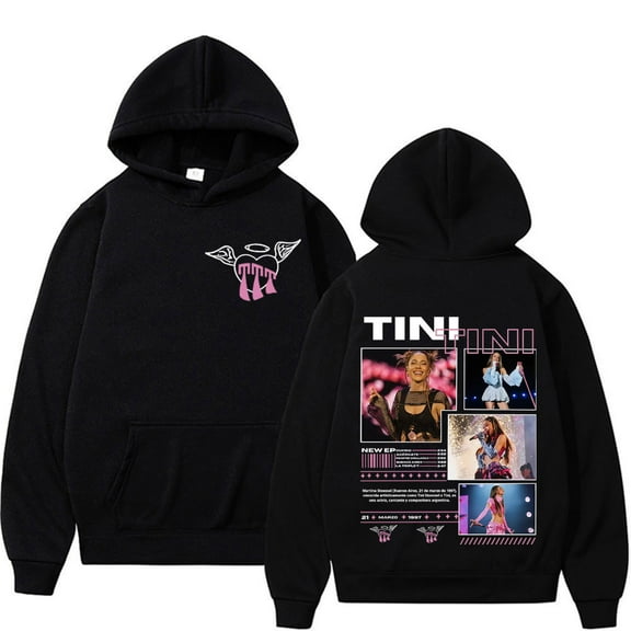 TINI STOESSEL 2025 Tour Graphic Hoodie Oversized Long Sleeve Unisex Casual Comfort Fashion Pullover