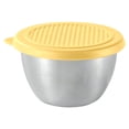thumbnail image 2 of WUXIAB 4Pc Sauce Containers,Yellow 2.7 Oz Colorful Lid Stainless Condiment Cup Reusable Meal Prep Container,Reusable Stainless Steel Salad Dressing Cups With Silicone Lids For Travel Meal Prep, 2 of 4