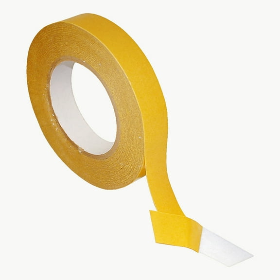 JVCC DCT-40R Double-Sided Tissue Tape: 3/4 in x 60 yds. (White)