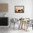 thumbnail image 2 of Good Food Brings People Together Phrase Food & Beverage Graphic Art Black Framed Art Print Wall Art, 2 of 7