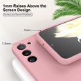 thumbnail image 4 of Designed for Samsung Galaxy S23 5G Case,Slim Liquid Silicone Rubber Shockproof Phone Cover Soft Anti-Scratch Microfiber Lining Protection Case for Samsung Galaxy S23 5G 2023 (Pink), 4 of 14