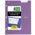 thumbnail image 3 of (2 pack) Five Star 4-Pocket Paper Folder, Amethyst Purple, 3 of 8