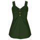 thumbnail image 5 of TaTaai 2026 Spring Women’s Button Up Tee Short Sleeve Loose Blouse Casual Solid Color Fashion Top Soft Stretchy Polyester Daily Shirt Gift, 5 of 9