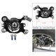 thumbnail image 3 of Freno de disco de scooter eléctrico de repuesto para pinza de avance / retroceso para bicicleta eléctrica, bolsillo de suciedad para , - Negro, Derecha Macarena freno de disco de scooter, 3 of 8