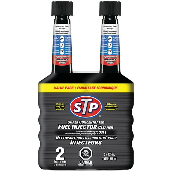 Nettoyant d’injecteur de carburant super concentré STP (155 ml) Nettoyant d’injecteur de