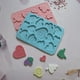 thumbnail image 1 of Xihbxyly Moldes para Tartas con Forma de Corazón (13 Piezas), Utensilios Flexibles y Reutilizables para Postres, Moldes de Silicona Fáciles de Limpiar, Aptos para Microondas, Regalo para Amantes de L, 1 of 7