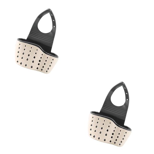 Ounissouiy Estante para fregadero de gran capacidad, suministros para el hogar, escurridor colgante, organizador de utensilios de cocina, regalo Verde 2Conjunto