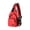 #999-Red, variant on Chest Sling Bag for Men and Women with Adjustable Strap, Multi Pocket Crossbody Shoulder Bag for Daily Use, Travel, Work, Outdoor Activities, Multi Functional Daypack