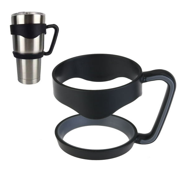 Thermal Mug Handle for 30 OZ Tumblers RTIC Ozark Trail SIC Cup (Black)