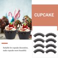 thumbnail image 3 of 50pcs Halloween Cupcake Hollow Wrappers Cupcake Paper Liners Suministros de fiesta, 3 of 5