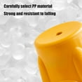 thumbnail image 5 of Gallickan Step Stool, Plastic Household Mini Chair, Lightweight Bathroom Kitchen Helper Kids Standing Aid, Yellow, 5 of 6