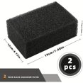 thumbnail image 3 of HLONK 2pcs Aquarium Filter Sponge  Cuttable Pond Filter Material  Large Filter Sponge for Fish Tanks and Ponds  Multi-Hole Filtration Pad  Fish Tank Filter Sponge  Pond Filtration  Textur, 3 of 5