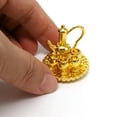 thumbnail image 2 of Raindrops 1Set Golden Alloy Tea Set Model with Circular Disc Shape for Children and Friends Desktop Decoration, 2 of 8
