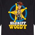 thumbnail image 3 of Toy Story - Sheriff Woody - Toddler And Youth Long Sleeve Graphic T-Shirt, 3 of 5