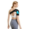 thumbnail image 3 of Shoulder Ice Pack Wrap with Compression Brace for Pain Relief, Rotator Cuff Support for Men & Women, Adjustable Shoulder Brace for Torn Tendon, Dislocation, Bursitis, Fits Left & Right Arm, 3 of 7