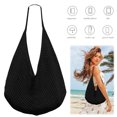thumbnail image 4 of Bolso Punto Hombro Mujer Crochet Gran Capacidad para Viajes Compras, 4 of 9