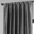 thumbnail image 5 of Graphite Blackout Faux Silk Taffeta Curtain (1 Panel), Graphite, 50W X 84L, 5 of 10