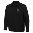 thumbnail image 2 of Men's Antigua Black Green Bay Packers Pivot Full-Zip Jacket, 2 of 4