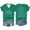 F53 Green, variant on Womens Tops Short Sleeve V Neck Letter Print Fashion Comfortable T Shirts Blue Size L