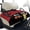 Cute Red Ladybug, variant on HUIACONG Cute Red Ladybug Golf Cart Seat Covers Breathable Portable Golf Cart Seat Covers Club Car 4 Pocket Anti-Slip Fit Most Cars EZGO Yamaha Club Car