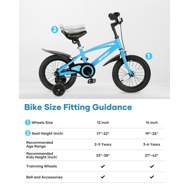 Bike size for 6 year old boy hotsell