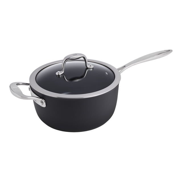 ZWILLING Forte Plus Casserole avec Couvercle, Aluminium, Titane Céramique