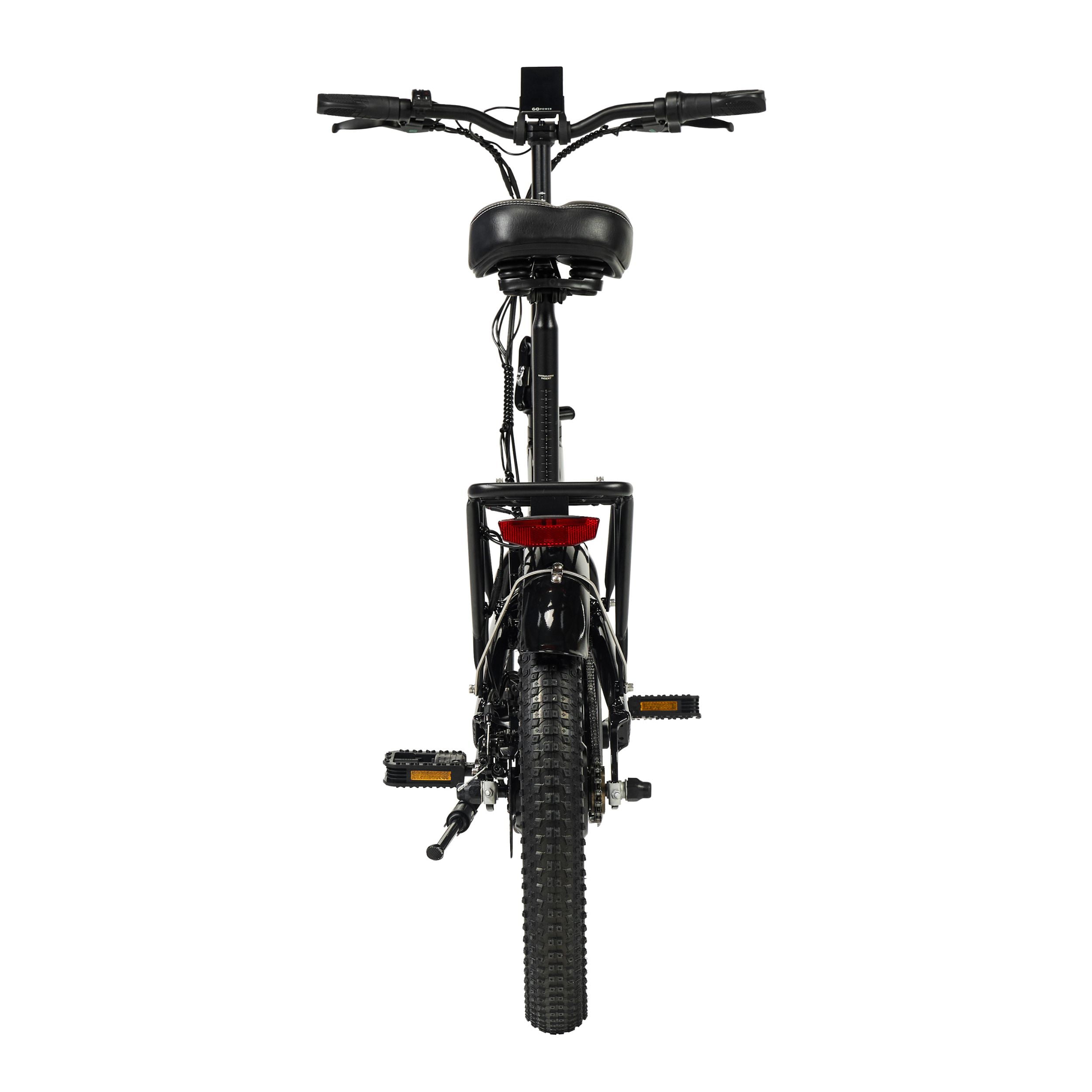 GoPowerBike GoVolt Folding Electric Bike | 20" | 500W | 20mph | 45+ Mile Range| Sand