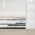 thumbnail image 5 of nuLOOM Olea SuperiorWash Abstract Machine Washable Area Rug, 4' x 6', Olea Black/Cream, 5 of 13