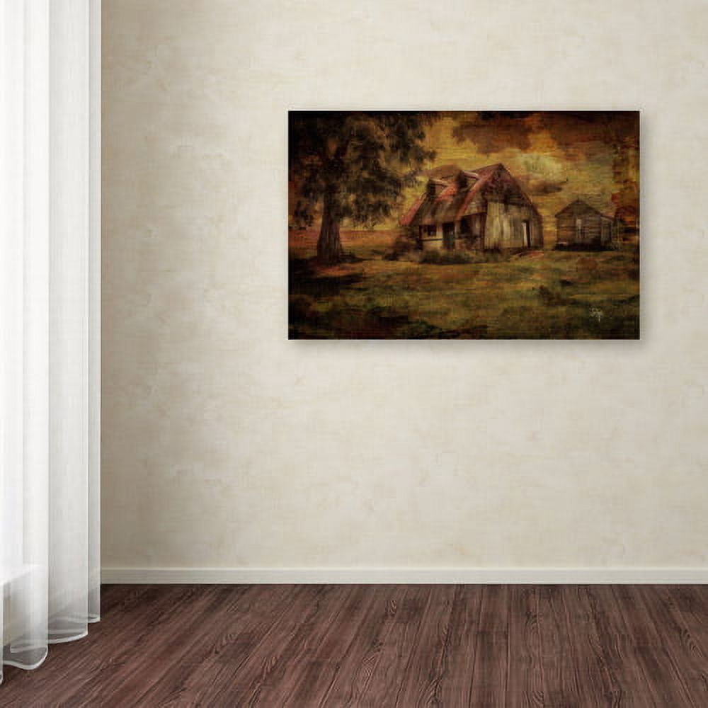 Trademark Fine Art "Just Biding Time" Canvas Art by Lois Bryan
