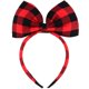 thumbnail image 1 of Diadema con lazo Diadema con lazo rojo Aro para el pelo con lazo grande de Navidad Decoración de fiesta para niñas lindas Tocado Disfraz de Cosplay de Navidad Tocado para la cabeza Maquillaje de Hallo, 1 of 4